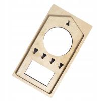 Leather Cut Mould Making Stencil Metalowa skórzana płyta wielokrotnego użytku do luźnego