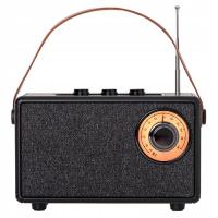 Małe Radio Kuchenne Przenośne FM BLUETOOTH 5.1 AUX TWS SD USB MP3 WAV USB-C