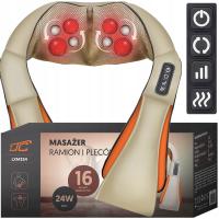 МАССАЖЕР ДЛЯ ШЕИ, ШЕИ, СПИНЫ, ТЕЛА, МАССАЖНЫЙ ПОЯС С ПОДОГРЕВОМ, ШИАЦУ PRO