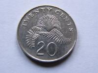SINGAPUR SINGAPURA 20 CENTS 1985 ROK !!!!!!!! 0681