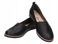 ЭСПАДРИЛЬИ-КЕДЫ С РЕЗИНКОЙ ЧЕРНЫЕ ИТАЛЬЯНСКАЯ НАТУРАЛЬНАЯ КОЖА