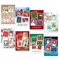 Karnet Świąteczny z kopertą kartka Boże Narodzenie Delta Graphix F75BN