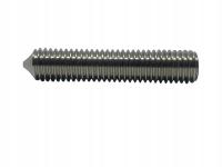 M5x30 WKRĘT DOCISKOWY STOŻEK DIN 914 NIERDZEWNY A2 10 SZT.