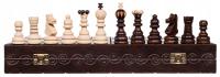 Шахматы жемчуг большой обожженный деревянный 42 см ручной работы