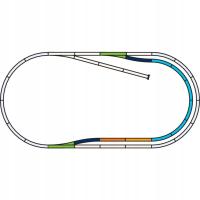 Рельсы Piko 55320, система, поддерживающая 11 el. H0