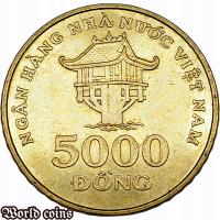 5000 DONG 2003 WIETNAM