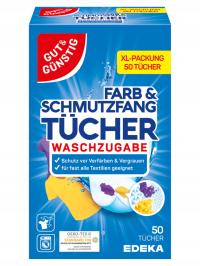 G&G Chusteczki wyłapujące kolor brud XL 50 szt DE