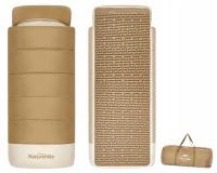 NATUREHIKE TURYSTYCZNY ZIMOWY ŚPIWÓR BAWEŁNA 200x80 cm Z KARIMATĄ 1180g