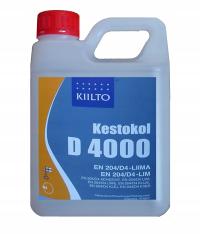 Водостойкий клей для дерева Kiilto D4000 акриловый столярный прочный 1 кг D4