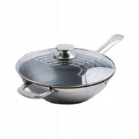 Patelnia Wok z Pokrywką Ambition Storm 28cm