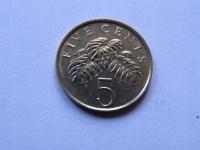 SINGAPUR SINGAPURA 5 CENTS 2001 ROK !!!!!!!!! 1720