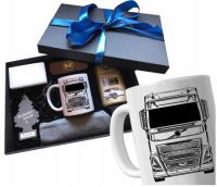 Zestaw prezent kubek dla kierowcy auta VOLVO dla kierowcy ciężarówki TIR