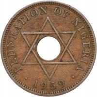 Nigeria 1 penny 1959