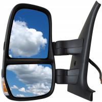 Lusterko zewnętrzne M MODECAR lewe elektryczne podgrzewane czarne