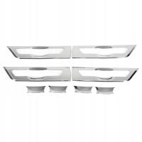 8 szt. Zewnętrzna klamka samochodu pokrywa miski galwanizacja jasny