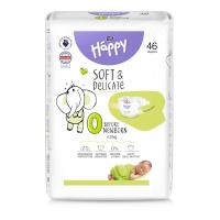 Подгузники для недоношенных детей 0 Bella Happy Before Newborn до 2 кг 46 шт.