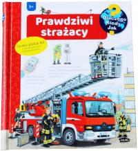 PRAWDZIWI STRAŻACY KSIĄŻKA Z OKIENKAMI WYDAWNICTWO SAM