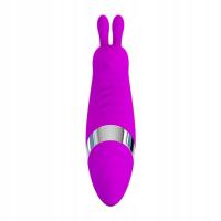 Wibrator Prettylove Bunny fioletowy