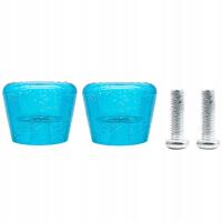 Opakowanie 2 szt. Hamulec do jazdy na rolkach Inline Skates Roller Brake Blocks Anti Blue