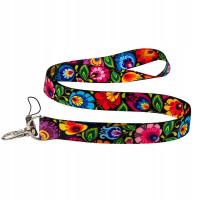 РЕМЕШОК ДЛЯ КЛЮЧЕЙ FOLK-ŁOWICKA ЧЕРНЫЙ 2 СМ