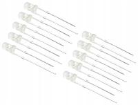 Светодиод 3 мм белый-10 шт.