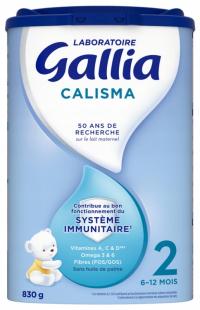 Mleko dla niemowląt Gallia Calisma 2, 6-12 miesięcy, 830 g