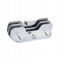 Pionowy Stojak na Laptop Komputerowy Uchwyt Biurkowy z Regulacją Srebrny