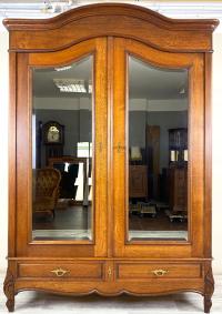 STYLOWA SZAFA LUDWIKOWSKA LUDWIK FILIP NEOROKOKO LITY DĄB FRANCJA CA8