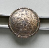 Королевство Польское дворянская пуговица с буквой K большой F. BIERTUMPFEL 1832-1869