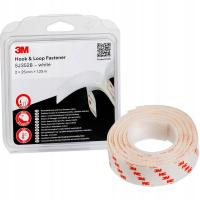 3M Hook & Loop haczyki i pętelki samoprzylepne rzep SJ352B, kolor biały