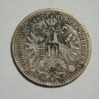 10 Krajcarów, Austria, 1870r. X173