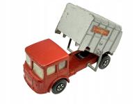 REFUSE TRUCK, ŚMIECIARKA, Matchbox, Made in England, Die cast K-7, 1:58