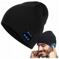 CZAPKA BEANIE Z GŁOŚNIKAMI I BT BLUETOOTH 5.0 MUZYCZNA Z GŁOŚNIKAMI HIFI