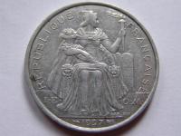 ФРАНЦУЗСКАЯ ПОЛИНЕЗИЯ 5 ФРАНКОВ 1997 ГОД !!!!!!! 0500