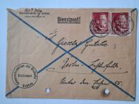 Znaczek całostka GG Polska Ostbahn Krakau Kraków 1942