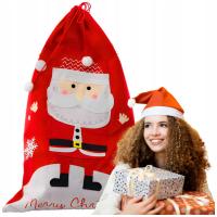 WOREK NA PREZENTY 60 x 90 CM Z MIKOŁAJEM