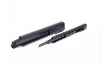 NÓŻ BLACK MOTIVE MOCNY OSTRY DO CIĘCIA WYTRZYMAŁY ERGONOMICZNY 9 mm