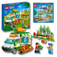 LEGO CITY ФУРГОН НА РЫНКЕ КОЛЕСНЫЙ МАГАЗИН ФИГУРКИ 60345 СТРОИТЕЛЬНЫЕ БЛОКИ НАБОР