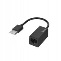 Hama Przejściówka Adapter USB - RJ45 LAN PC Macbook Router Switch HUB
