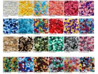 GUZIKI 3 wielkości - 200 sztuk - zestawy kolorystyczne do wyboru