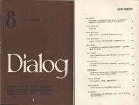 DIALOG 8/1982 miesięcznik poświęcony dramaturgii współczesnej