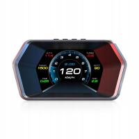 Автомобильный дисплей HUD, цифровой автомобильный спидометр OBD2 GPS