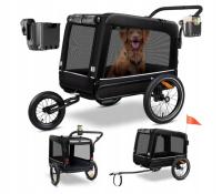 PRZYCZEPKA DLA PSA 3W1 BOXER KOMFORTOWY TRANSPORT DLA ZWIERZĄT