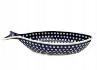 PÓŁMISEK RYBA CERAMIKA BOLESŁAWIEC 70A