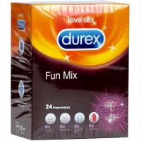 Durex FUN MIX набор презервативы 4 типа 24 шт