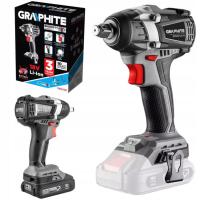 ГРАФИТОВЫЙ УДАРНЫЙ ГАЙКОВЕРТ БЕЗЩЕТОЧНЫЙ 18V 58G028