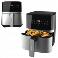Frytkownica beztłuszczowa Air Fryer Cecotec Full InoxBlack 5500 Pro