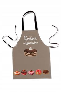 КУХОННЫЙ ФАРТУК ЗАЩИТНЫЙ ФАРТУК ПОДАРОК ДЛЯ КУХНИ С ПЕЧАТЬЮ 320