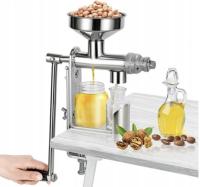 РУЧНОЙ ПРЕСС ДЛЯ ПРЕССОВАНИЯ МАСЛА ИЗ НЕРЖАВЕЮЩЕЙ СТАЛИ