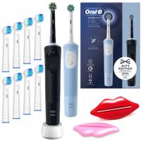 Szczoteczki Elektryczne do Zębów Oral-B Vitality Pro D103 Duo + Dodatki